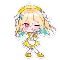 Ugicyami - Acrylic Key Chain - Key Chain - VTuber Size-100 x 100 (mm)