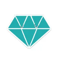 Ugicyami - Badge - VTuber Size-70 x 70 (mm)