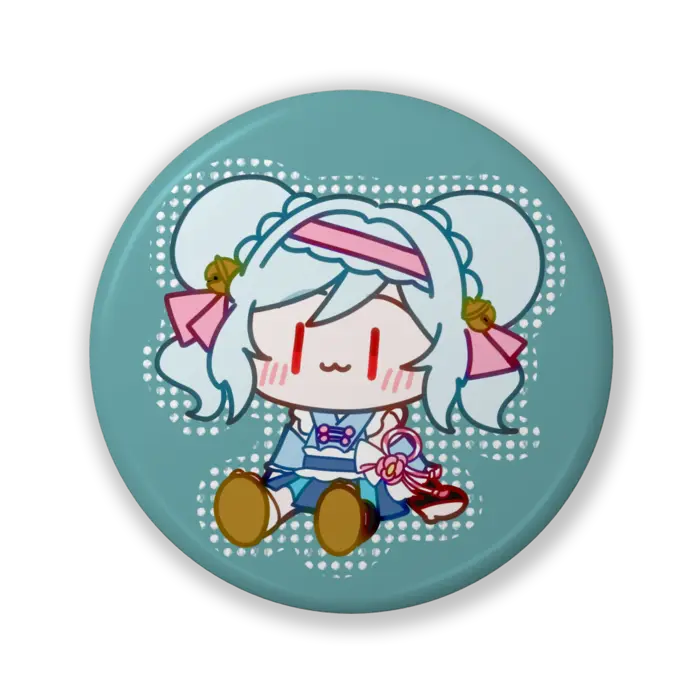 Shirayuki Michiru - Badge - VTuber Size-32mm