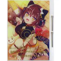 Amekawa Shino - Acrylic Art Plate - Hand-signed - Acrylic stand - VTuber