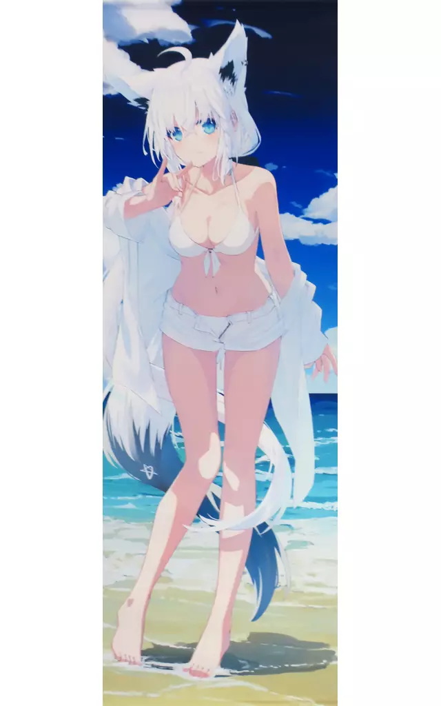 Shirakami Fubuki - Life-Size Tapestry - Tapestry - hololive
