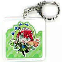 JPAPA - Key Chain - Acrylic Key Chain - Colorful Peach