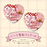 Ohka Sakura - Smile Ver. Badge - VTuber