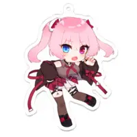 Amagami Chisui - Acrylic Key Chain - Key Chain - VTuber Size-70 x 70 (mm)