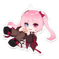 Amagami Chisui - Acrylic Key Chain - Key Chain - VTuber Size-70 x 70 (mm)