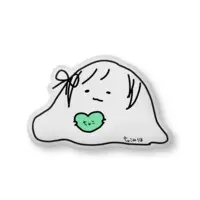 Rilu Aomi - Cushion - VTuber Size-H61×W86cm