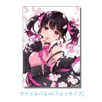 Aizome Riria - Acrylic Art Plate - VTuber