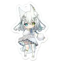 Hyougetsuka Felicia - Acrylic Key Chain - Key Chain - VTuber Size-50 x 50 (mm)