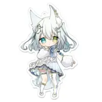 Hyougetsuka Felicia - Acrylic Key Chain - Key Chain - VTuber Size-100 x 100 (mm)