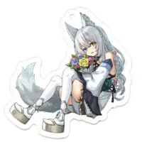 Hyougetsuka Felicia - Acrylic Key Chain - Key Chain - VTuber Size-50 x 50 (mm)