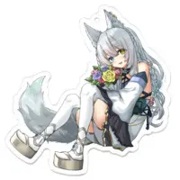 Hyougetsuka Felicia - Acrylic Key Chain - Key Chain - VTuber Size-70 x 70 (mm)