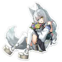 Hyougetsuka Felicia - Acrylic Key Chain - Key Chain - VTuber Size-100 x 100 (mm)