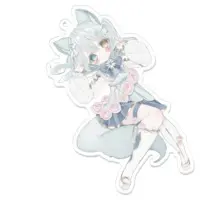 Hyougetsuka Felicia - Acrylic Key Chain - Key Chain - VTuber Size-100 x 100 (mm)