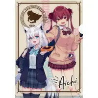 Shirakami Fubuki & Houshou Marine - Plastic Folder - Stationery - hololive