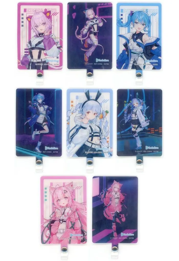 hololive - Smartphone Accessory - Ichiban Kuji - Ichiban Kuji hololive -Cyberpunk Style- - Phone Tab - Usada Pekora & Hakui Koyori & Hoshimachi Suisei & Nekomata Okayu