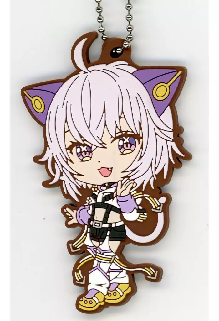 Nekomata Okayu - Ichiban Kuji - Key Chain - Ichiban Kuji hololive -Cyberpunk Style- - Kyun-Chara - hololive