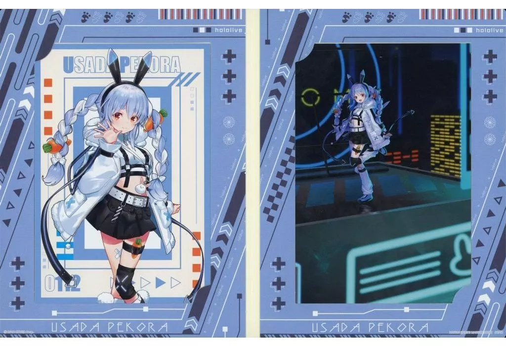 Usada Pekora - Postcard - Ichiban Kuji hololive -Cyberpunk Style- - Ichiban Kuji - hololive