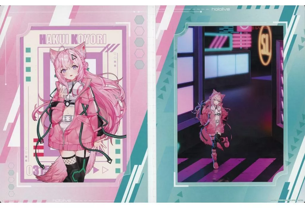 Hakui Koyori - Postcard - Ichiban Kuji hololive -Cyberpunk Style- - Ichiban Kuji - hololive
