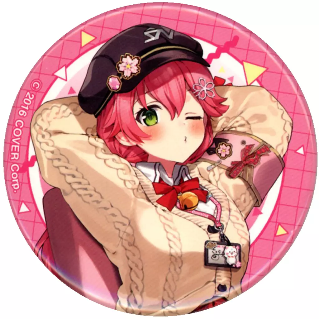 Sakura Miko - Badge - Shiranui Constructions