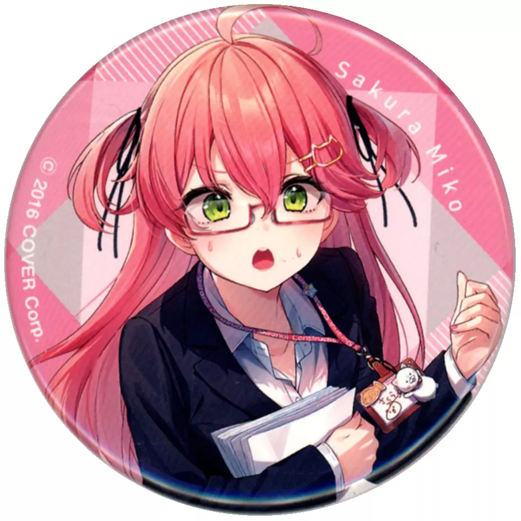 Sakura Miko - Badge - Shiranui Constructions
