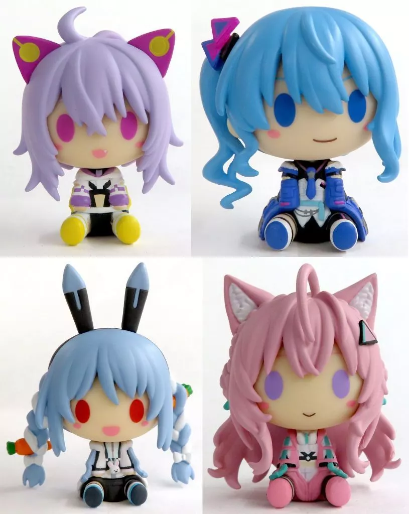hololive - Trading Figure - Ichiban Kuji - Chokonokko Figure - Ichiban Kuji hololive -Cyberpunk Style- - Usada Pekora & Hakui Koyori & Hoshimachi Suisei & Nekomata Okayu