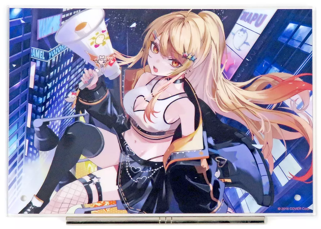 Yozora Mel - Acrylic Art Plate - Acrylic stand - hololive