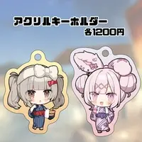 Noimine & Usatama Amyu - Acrylic Key Chain - Acrylic stand - Character Card - Hand-signed - VTuber