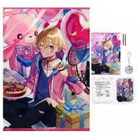 Naruse Naru - Key Chain - Birthday Merch Complete Set - Poster - Acrylic Art Plate - Nijisanji