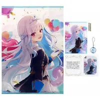 Lize Helesta - Key Chain - Birthday Merch Complete Set - Poster - Acrylic Art Plate - Nijisanji