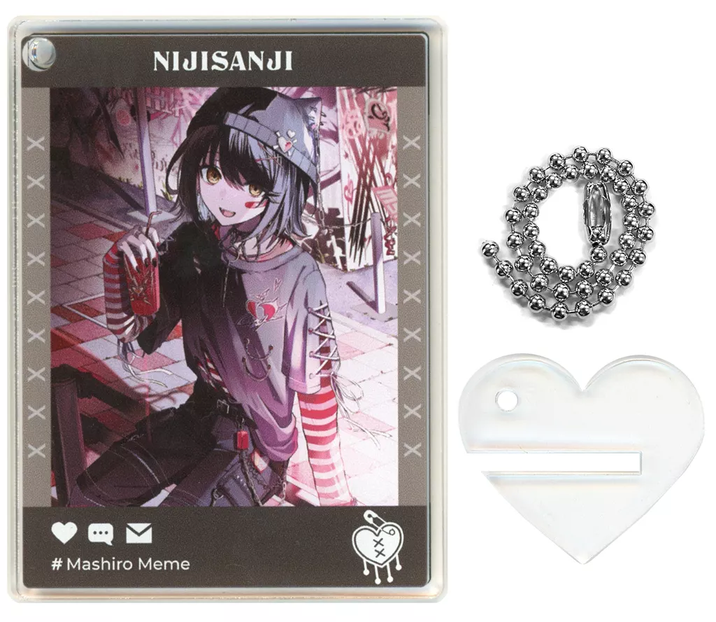 Mashiro Meme - Acrylic Key Chain - Key Chain - Nijisanji