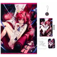Yuzuki Roa - Key Chain - Birthday Merch Complete Set - Poster - Acrylic Art Plate - Nijisanji