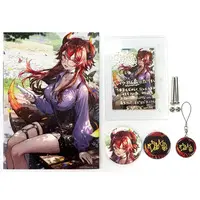 Dola - Badge - Acrylic Art Plate - Canvas Board - Birthday Merch Complete Set - Nijisanji