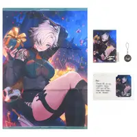Kunai Nakasato - Key Chain - Birthday Merch Complete Set - Poster - Acrylic Art Plate - Nijisanji