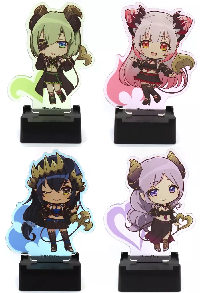 HoneyStrap - Acrylic stand - Saionji Mary & Sekishiro Mico & Shimamura Charlotte & Suou Patra