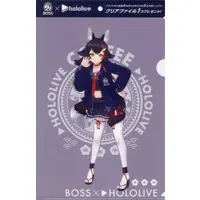 Ookami Mio - Plastic Folder - Stationery - hololive