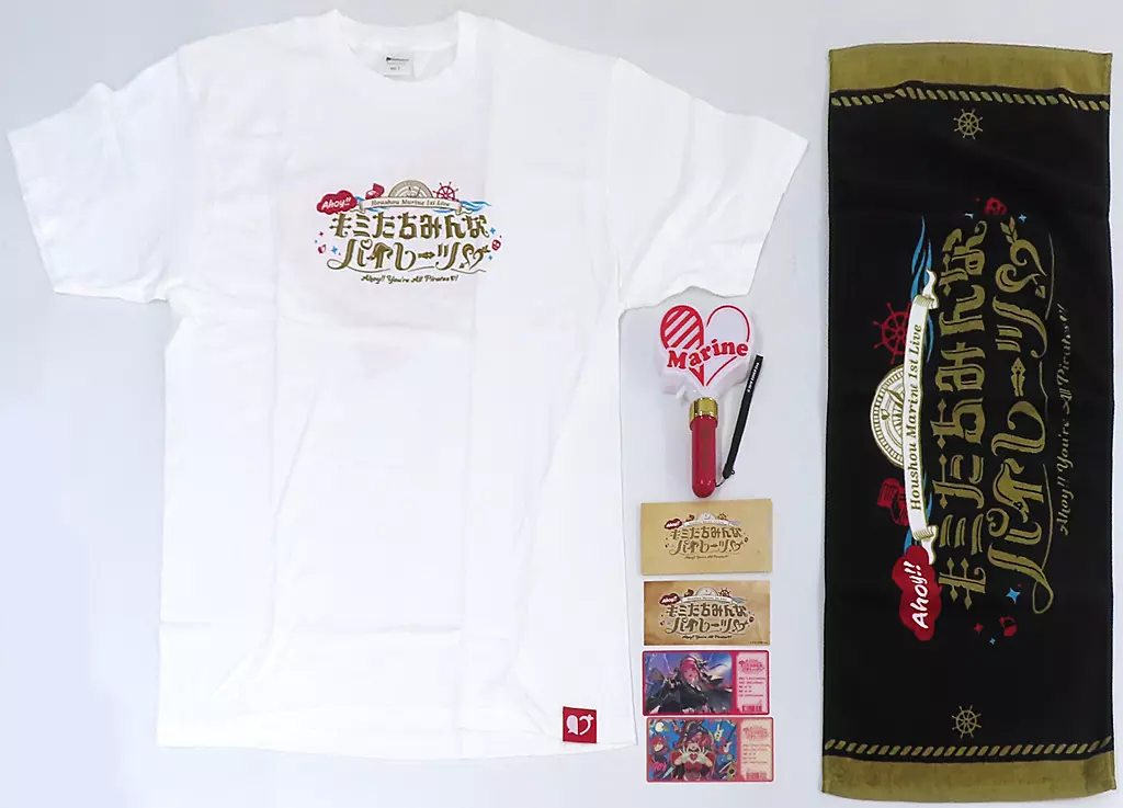 Houshou Marine - Stickers - Towels - T-shirts - hololive