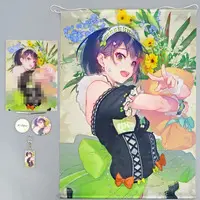 Seto Miyako - Tapestry - Badge - Acrylic Art Plate - Birthday Merch Complete Set - Acrylic Key Chain - Nijisanji