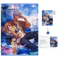 Ibrahim - Key Chain - Birthday Merch Complete Set - Poster - Acrylic Art Plate - Nijisanji