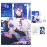 Uki Violeta - Key Chain - Birthday Merch Complete Set - Poster - Acrylic Art Plate - Nijisanji