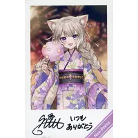 Yozuna Niu - Hand-signed - Character Card - Neo-Porte
