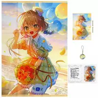 Yaguruma Rine - Key Chain - Birthday Merch Complete Set - Poster - Acrylic Art Plate - Nijisanji