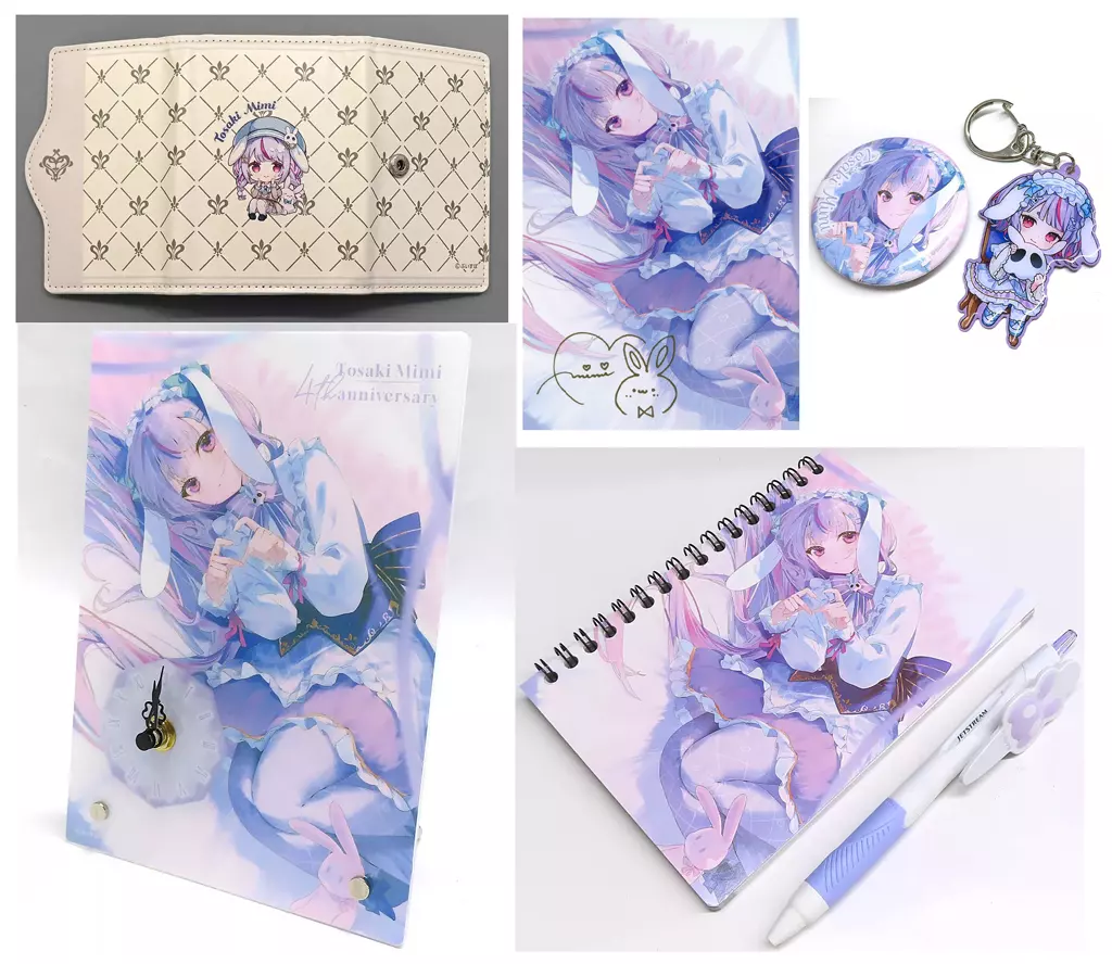 Tosaki Mimi - Badge - Key case - Clock - Postcard - VSPO!