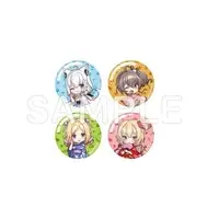 hololive - Complete Set - Badge - Shirakami Fubuki & Natsuiro Matsuri & Akai Haato & Aki Rosenthal