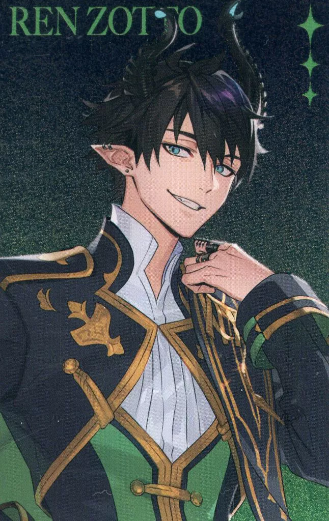 Ren Zotto - Character Card - Nijisanji