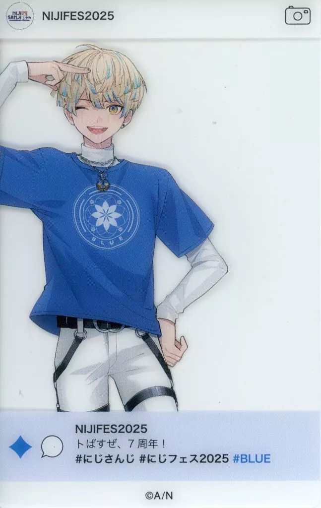 Hibachi Mana - Character Card - Nijisanji