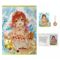 Honma Himawari - Key Chain - Birthday Merch Complete Set - Poster - Acrylic Art Plate - Nijisanji