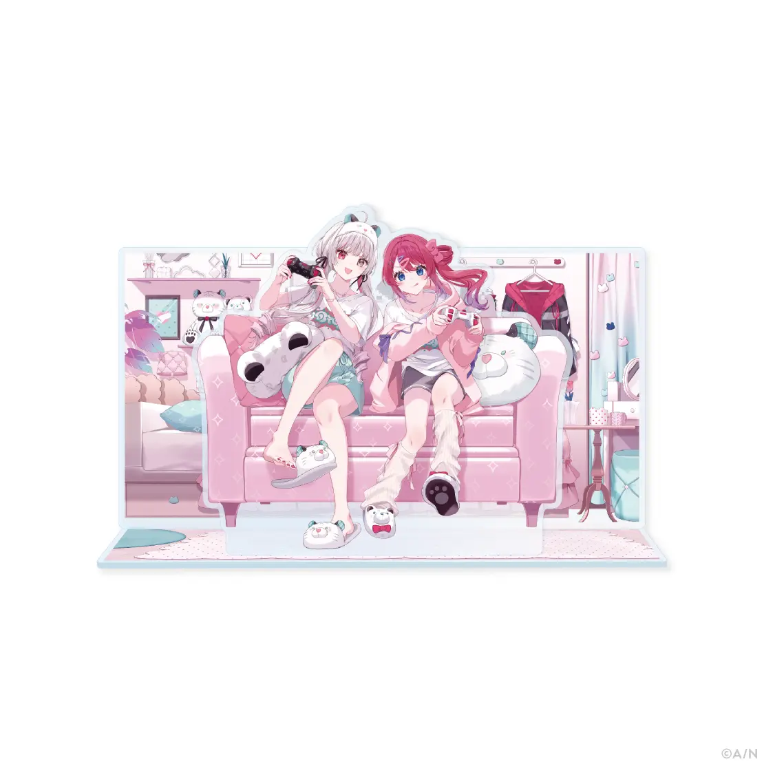 Kuramochi Meruto & Ishigami Nozomi - Acrylic stand - Nijisanji