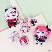 Kuramochi Meruto & Ishigami Nozomi - Badge - Nijisanji