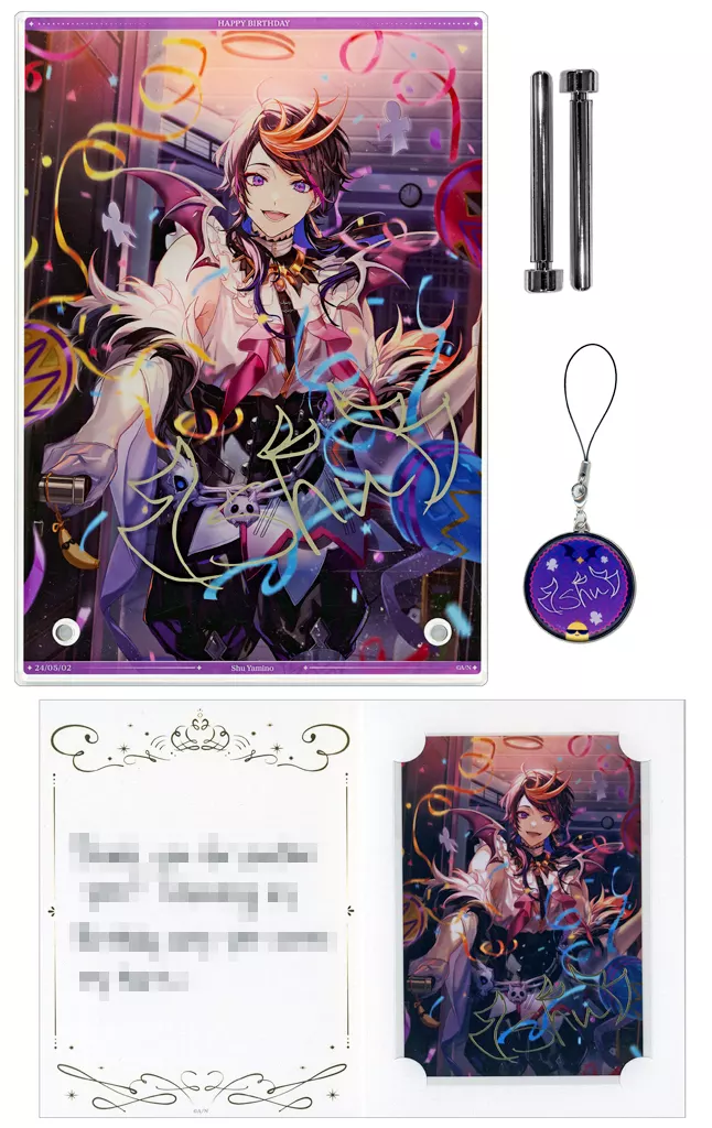 Shu Yamino - Acrylic Art Plate - Nijisanji