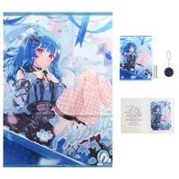 Nishizono Chigusa - Key Chain - Birthday Merch Complete Set - Poster - Acrylic Art Plate - Nijisanji